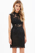Black Lace Vintage Dress